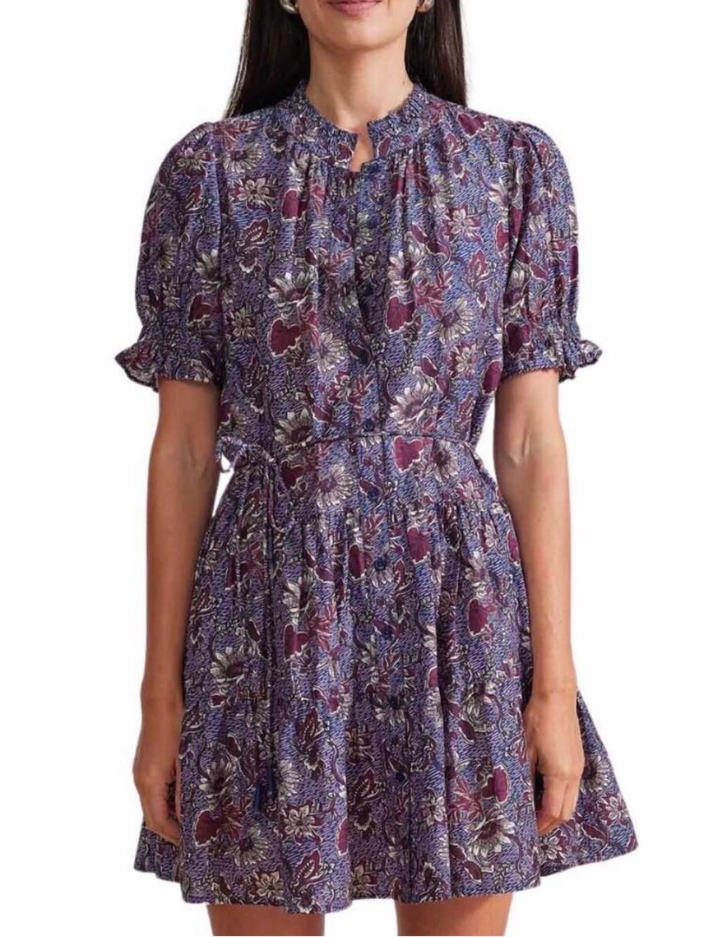 Apiece Apart Las Alturas Mini Dress in Dutch Floral
